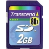 Transcend <TS2GSD80> SecureDigital (SD) Memory Card 2Gb 80x