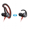 Гарнитура вкладыши Pioneer SE-E7BT-R 0.3м красный беспроводные bluetooth (крепление  за ухом)