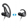 Гарнитура вкладыши Pioneer SE-E7BT-H 0.3м серый беспроводные bluetooth  (крепление за ухом)