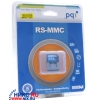 PQI Reduced Size MultiMedia Card (RS-MMC) 256Mb + RS-MMC Adapter