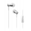 SE-CH3T-S Наушники вкладыши Pioneer SE-CH3T 1.2м белый/серебристый проводные  (в ушной раковине)