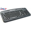 Кл-ра OKLICK Multimedia Keyboard <330M> Black 107КЛ+19КЛ М/Мед+USB порт