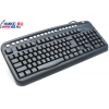 Кл-ра OKLICK Multimedia Keyboard <320M> Black 107КЛ+19КЛ М/Мед+USB порт