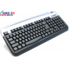 Кл-ра OKLICK Office Keyboard 300M Silver&Black <PS/2> 107КЛ+USB порт