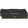 Память Crucial Ballistix Gaming DDR4 Общий объём памяти 16Гб Module capacity 8Гб Количество 2 3600 МГц Множитель частоты шины 16 1.35 В черный BL2K8G36C16U4B