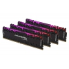 Память Kingston Predator Gaming DDR4 Общий объём памяти 32Гб Module capacity 8Гб Количество 4 3200 МГц Множитель частоты шины 16 1.35 В RGB черный HX432C16PB3AK4/32