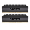 Память PATRIOT Viper 4 Blackout Gaming DDR4 Общий объём памяти 16Гб Module capacity 8Гб Количество 2 3600 МГц Множитель частоты шины 17 1.35 В черный PVB416G360C7K