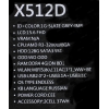 ASUS VivoBook X512DA <90NB0LZ3-M16360> Ryzen 3  3200U/4/128SSD/WiFi/BT/Linux/15.6"/1.65 кг