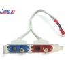 GigaByte <12CR1-1SPINO-11> планка портов Opt SPDIF In/Out, RCA In/Out