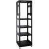 < NEW >  NT AccuPractic/Metal 27/8-66 В Шкаф 19" аккумуляторный,чёрный 27U 600x600,2 полки,  направл. 8U (3ч)