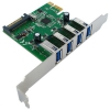 <FG-EU306D-1-BU01> (OEM) PCI-Ex1, USB3.0,  4 port-ext