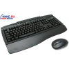 Genius Wireless TwinTouch SE <Black> (Кл-ра Ergo, М/Мед,USB,FM+Мышь USB, 3кн, Roll,Optical, FM)