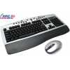 Genius Wireless TwinTouch SE <Metallic> (Кл-ра Ergo, М/Мед,USB,FM+Мышь USB, 3кн, Roll,Optical, FM)