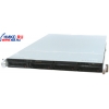 SuperMicro 1U 6014P-32B Black (Socket604, iE7520, SVGA, DVD, FDD, SAS RAID,4xHotSwap SAS/SATA,2xGLAN,8DDR-II,700W)