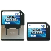 PQI Reduced Size MultiMedia Card (RS-MMCmobile) 1Gb Dual-Voltage + RS-MMC-->MMC Adapter