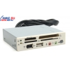 3.5" Internal  8-in-1 USB2.0 CF/MD/SM/MMC/SD/MS(/Pro/Duo) Card Reader/Writer+1portUSB+1port1394+Audio
