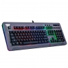 Thermaltake KB-LVT-SSSRRU-01 Клавиатура Level 20 RGB Titanium, Cherry MX Speed Silver,  RGB, 1.9м, серебро