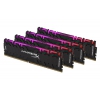 Память Kingston Predator Gaming DDR4 Общий объём памяти 32Гб Module capacity 8Гб Количество 4 2933 МГц Множитель частоты шины 15 1.35 В RGB HX429C15PB3AK4/32