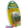 Зарядное уст-во GP <GPPB27GS270-C4/-2CR4> PowerBank Quick3 (NiMh, AA/AAA)  +AAx4шт аккум.