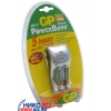 Зарядное уст-во GP <GPPB25GS100-C2/-2CR2> Mini PowerBank Quick (NiMh,  AA/AAA)  +AAAx2шт  аккум.