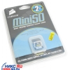 Corsair miniSecureDigital (miniSD) Memory Card 2Gb + miniSD Adapter