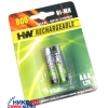 Аккумулятор Hi-Watt (1.2V, 800mAh) NiMH, Size "AAA"