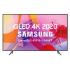 55" QLED ЖК телевизор Samsung QE55Q60TAU (3840x2160, HDMI, LAN, WiFi, BT, USB,  DVB-T2, SmartTV)