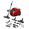 Пылесос Bosch BWD421PET традиционный/моющий/с аквафильтром 2100 Вт черный / красный Weight 7 кг BWD421PET