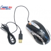 A4-Tech Game 6-Speed Laser Mouse <X-750F-Black(1)> (2500dpi) (RTL) USB&PS/2  6but+Roll