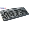 Кл-ра OKLICK Multimedia Keyboard <330M> Black <PS/2> 107КЛ+19КЛ М/Мед+USB порт <39224>