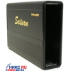 5.25" HDD External Aluminum Case <VPA-6228T Black> USB 2.0(внеш. бокс для подключ.5.25" IDE устр.,Temp.Contr)+б.п