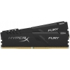 Память Kingston Fury Gaming DDR4 Общий объём памяти 32Гб Module capacity 16Гб Количество 2 3600 МГц Множитель частоты шины 17 1.35 В черный HX436C17FB3K2/32