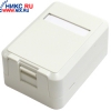 Коробка для внешней розетки 1xRJ-45, шторка