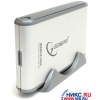 Gembird <EE3-U2-4 Silver> (EXT BOX для внешнего подключения 3.5" IDE HDD, USB2.0, Aluminum)+БП