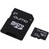 Qumo <QM64GMICSDXC10U3> microSDXC 64Gb Class10 UHS-I U3 +  microSD-->SD Adapter