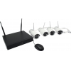 Orient <NVR+4IPC 1080p Wi-Fi> (1xLAN, 3.5"SATA,WiFi, 2xUSB, HDMI, VGA + 4xCam 1920 x 1080,  f=3.6mm, 35 LED)
