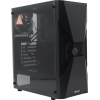 Miditower HIPER OUROBOROS <ORO-2RGB> Black ATX, с  окном,  без  БП