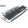 Кл-ра JiiL <JB-44/01> Office Media Corded Keyboard44 Ergo Black&Silver <PS/2> 104КЛ+34КЛ М/Мед