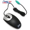 JiiL <JM-3/01> Scroll Optical Mouse <Black&Silver> 800dpi (RTL) PS/2  3btn+Roll