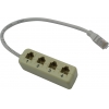 Splitter  RJ45-->4xRJ-11