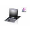 Коммутатор CAT5 KVM/LCD 19" 8PT KL1508AN-AXA-RG ATEN LCD КВМ ATEN {KL1508AN-AXA-RG} 1 user PS2/USB/VGA консоль LCD 19" => 8 cpu/портов/port (PS2/USB/Sun+VGA)/RS232, без модулей, 1600x1200 60Hz (40м), 1U 19", исп.спец.модули и UTP, OSD, каскад 256, лат./рус.клав, (креп. DUAL RAIL)