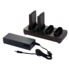 HONEYWELL CX80-QBC-UV-0 Зарядное устройство HONEYWELL CN80 quad battery charger with power supply and  no  power  cord