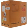 Кабель UTP 4 пары кат.5e LSZH <бухта 305м>  Telecom <UTP4-TC1000C5EM-ZH-CU-IS>