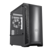 Minitower Cooler Master <MCB-B320L-KGNN-S00> Masterbox MB320L Black&Black MicroATX Без БП,  с окном