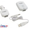 Зарядное уст-во Camelion AP-118 (NiMh, AAA, питание от USB) +авто.адаптер
