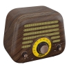 Активная акустическая система HIPER RETRO L Wooden, H-OT5, 5 ВТ,60 Гц - 18 кГц,1800  мАч, BT 5,0,Hands-free,Micro-USB
