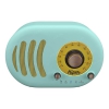 Активная акустическая система HIPER RETRO S Cyan, H-OT4, 5 ВТ,60 Гц - 18 кГц,1800  мАч,  BT  5,0,Hands-free,Micro-USB