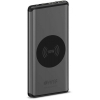 Внешний аккумулятор с беспроводной зарядкой HIPER NANO X серый Li-Pol 10000 mAh QC+PD+QI 10W 2.4A  2xUSB 1xType-C,