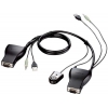 KVM-переключатель 2PORT KVM-221/C1A D-LINK