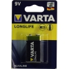 VARTA LONGLIFE 4122 9V, щелочной (alkaline),  типа "Крона"